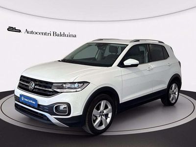 Bianco Usata 2022 VW T-Cross Advance SUV | 18.900 € (Buon prezzo)