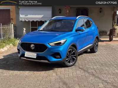 Usata MG ZS Luxury 106 CV (77 kW) 2022 Blu SUV