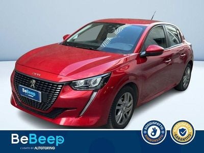 Usata Peugeot 208 S 75 CV (55 kW) 2020 Rosso metallizzato Utilitaria