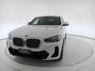 Usata BMW X4 M Sport 190 CV (139 kW) 2022 Bianco SUV