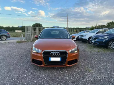 Usata Audi A1 Sportback 90 CV (66 kW) 2015 Arancione Utilitaria