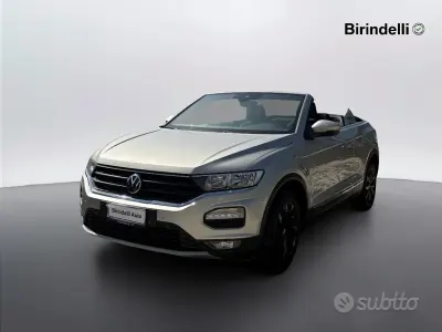 Begagnad VW T-Roc Cabriolet Style 116 HK (85 kW) 2020 Vit Cab