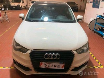 Usata Audi A1 Ambition 122 CV (89 kW) 2010 Bianco Utilitaria