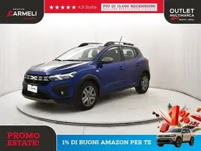 Usata Dacia Sandero Expression 101 CV (74 kW) 2023 Blu iron Berlina
