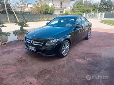 Usata Mercedes C180 116 CV (85 kW) 2017 Nero Berlina