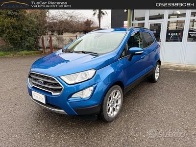 Usata Ford Ecosport Titanium 125 CV (91 kW) 2021 Blu SUV