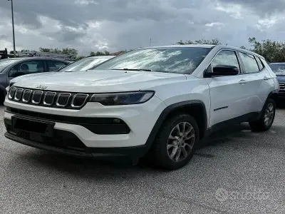 Usata Jeep Compass 131 CV (96 kW) 2022 Bianco SUV