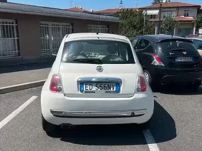 Usata Fiat 500 69 CV (50 kW) 2010 Bianco Berlina