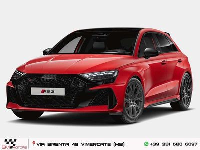 Nuova Audi RS3 Ambiente 400 CV (294 kW) 2026 Rosso progressivo Berlina