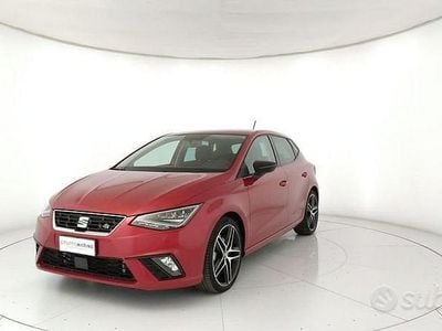 Usata Seat Ibiza FR 116 CV (85 kW) 2018 Rosso Utilitaria