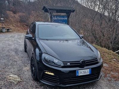 Usata VW Golf VI R 2011 Nero Utilitaria