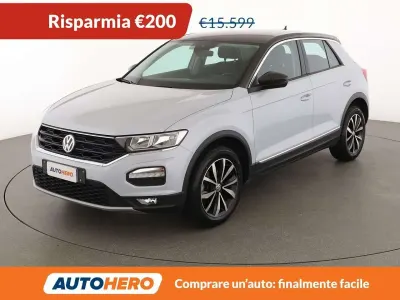 Usata VW T-Roc Style 116 CV (85 kW) 2018 Bianco SUV
