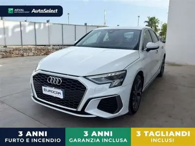 Usata Audi A3 S-Line 150 CV (110 kW) 2022 Bianco Berlina