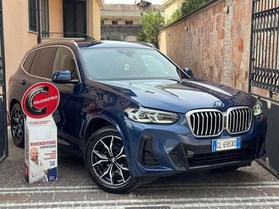 Usata BMW X3 M Sport 190 CV (139 kW) 2022 Blu/azzurro SUV