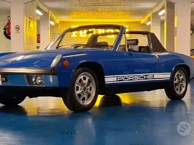 Usata Porsche 914 80 CV (58 kW) 1970 Blu / pastello Cabrio
