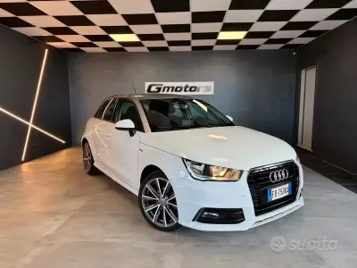Usata Audi A1 Sport 82 CV (60 kW) 2018 Bianco Berlina