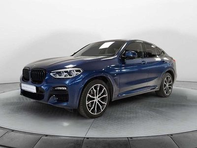 Usata BMW X4 M Sport 258 CV (189 kW) 2020 Phytonic blue / metallizzato SUV