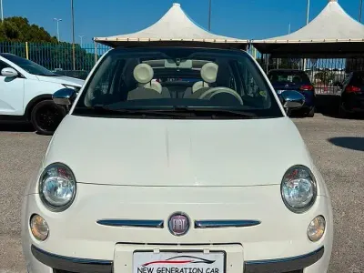Usata Fiat 500C Lounge 69 CV (50 kW) 2012 Bianco Cabrio