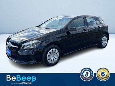 Usata Mercedes A160 Executive 90 CV (66 kW) 2016 Nero metallizzato Berlina