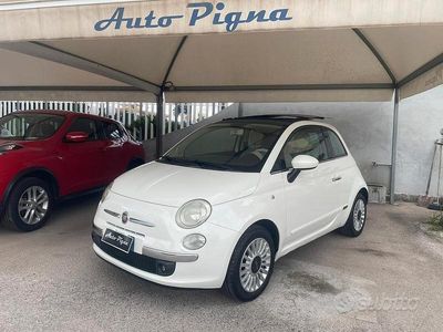 Usata Fiat 500 Lounge 69 CV (50 kW) 2009 Bianco Berlina