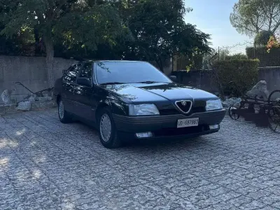 Usata Alfa Romeo 164 207 CV (152 kW) 1991 Nero Berlina