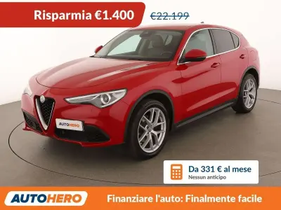 Usata Alfa Romeo Stelvio 280 CV (205 kW) 2017 Rosso SUV