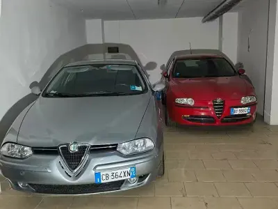 Usata Alfa Romeo 156 140 CV (102 kW) 2002 Grigio Berlina