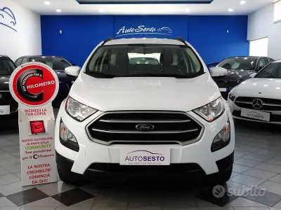 Usata Ford Ecosport 100 CV (73 kW) 2018 Bianco SUV