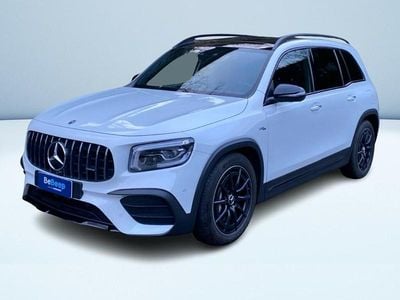 Usata Mercedes GLB35 AMG 306 CV (225 kW) 2021 Bianco pastello SUV