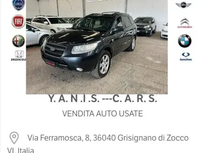 Usata Hyundai Santa Fe Dynamiq 125 CV (91 kW) 2006 Nero SUV