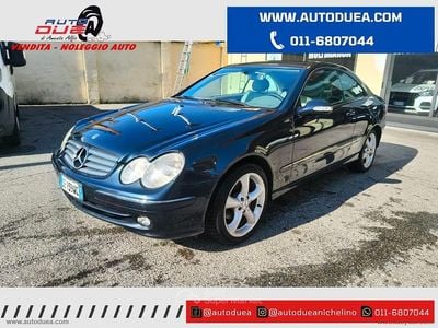 Usata Mercedes CLK200 Elegance 163 CV (119 kW) 2003 Blu Coupé