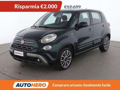 Usata Fiat 500L Cross 95 CV (69 kW) 2019 Verde Monovolume