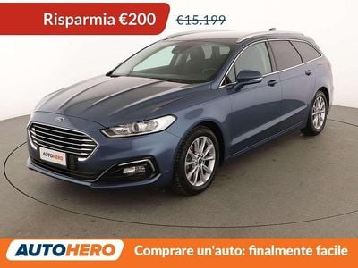 Usata Ford Mondeo Business Edition 150 CV (110 kW) 2020 Blu Station wagon