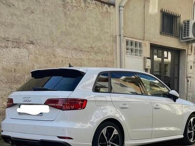 Usata Audi A3 S-Line 158 CV (116 kW) 2019 Bianco Berlina