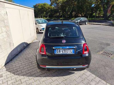 Usata Fiat 500 Collezione 69 CV (50 kW) 2019 Nero Utilitaria