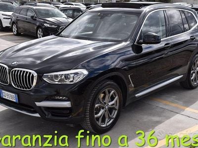 Usata BMW X3 xLine 190 CV (139 kW) 2020 Nero SUV
