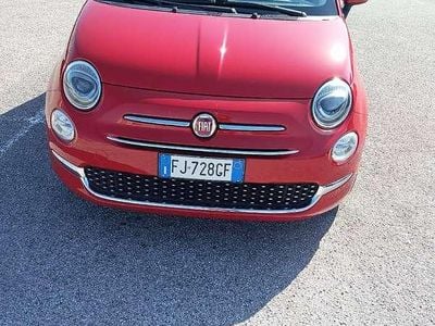 Usata Fiat 500 Lounge 69 CV (50 kW) 2017 Rosso Utilitaria