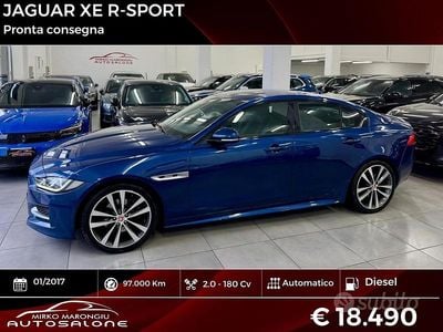 Usata Jaguar XE R-Sport 180 CV (132 kW) 2017 Blu Berlina