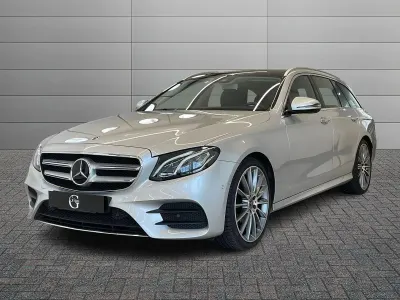 Usata Mercedes E220 Premium Plus 194 CV (142 kW) 2020 Argento (metallizzato) Station wagon