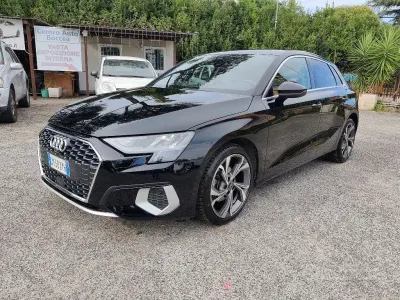 Usata Audi A3 Advanced 110 CV (80 kW) 2023 Nero Berlina