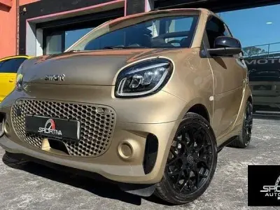 Usata Smart ForTwo Coupé Brabus 59 kW (81 CV) 2021 Marrone Utilitaria