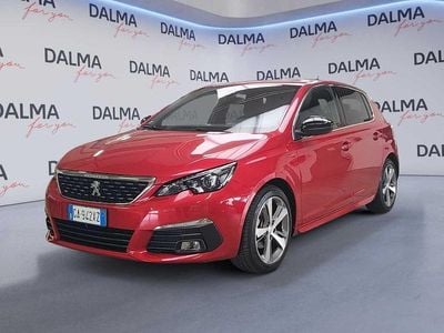 Usata Peugeot 308 GT-line 130 CV (95 kW) 2020 Rosso Berlina