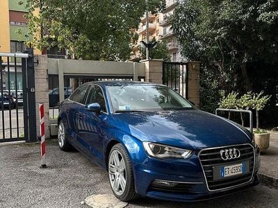 Usata Audi A3 Ambition 150 CV (110 kW) 2014 Blu Berlina