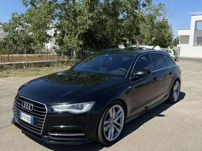 Usata Audi A6 Business 218 CV (160 kW) 2015 Nero Station wagon