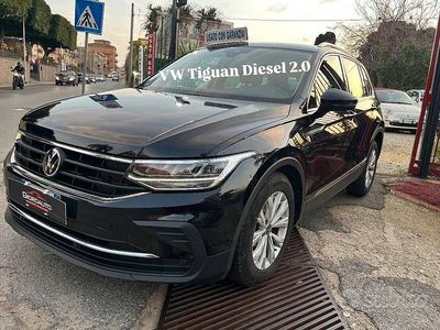 Usata VW Tiguan Life 150 CV (110 kW) 2021 Nero SUV