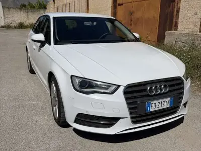 Usata Audi A3 Ambition 110 CV (80 kW) 2016 Bianco Berlina