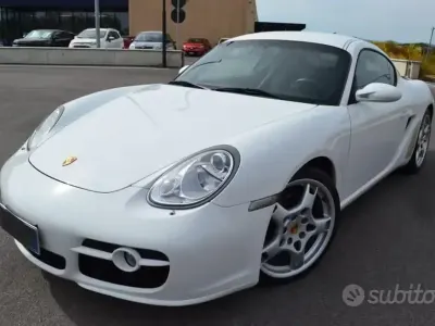 Usata Porsche Cayman 245 CV (180 kW) 2007 Bianco Coupé