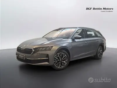 Usata Skoda Octavia Executive 150 CV (110 kW) 2025 Grigio graphite metallizzato Station wagon