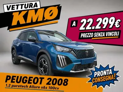 Nuova Peugeot 2008 Allure 101 CV (74 kW) 2026 Blu obsession SUV