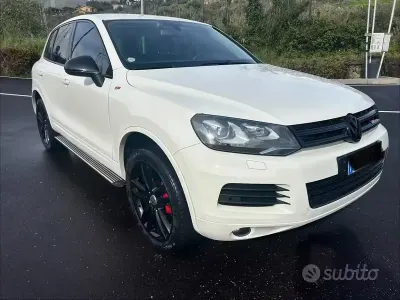 Usata VW Touareg Executive 245 CV (180 kW) 2011 Bianco SUV